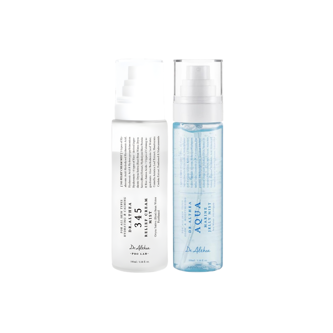 [PRE ORDER] Dr Althea 345 Cream Mist 100ml + Aqua Marine Jelly Mist 100ml