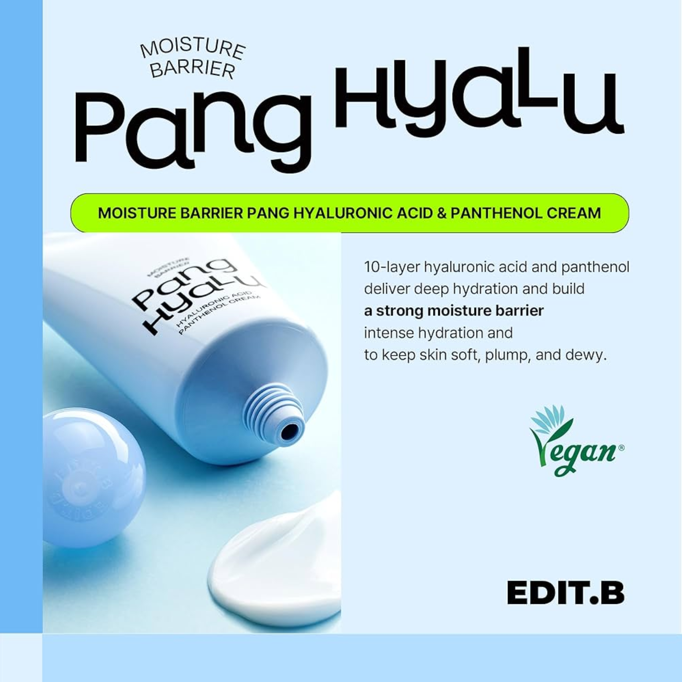 EDIT.B HYALURONIC ACID CREAM 100ML