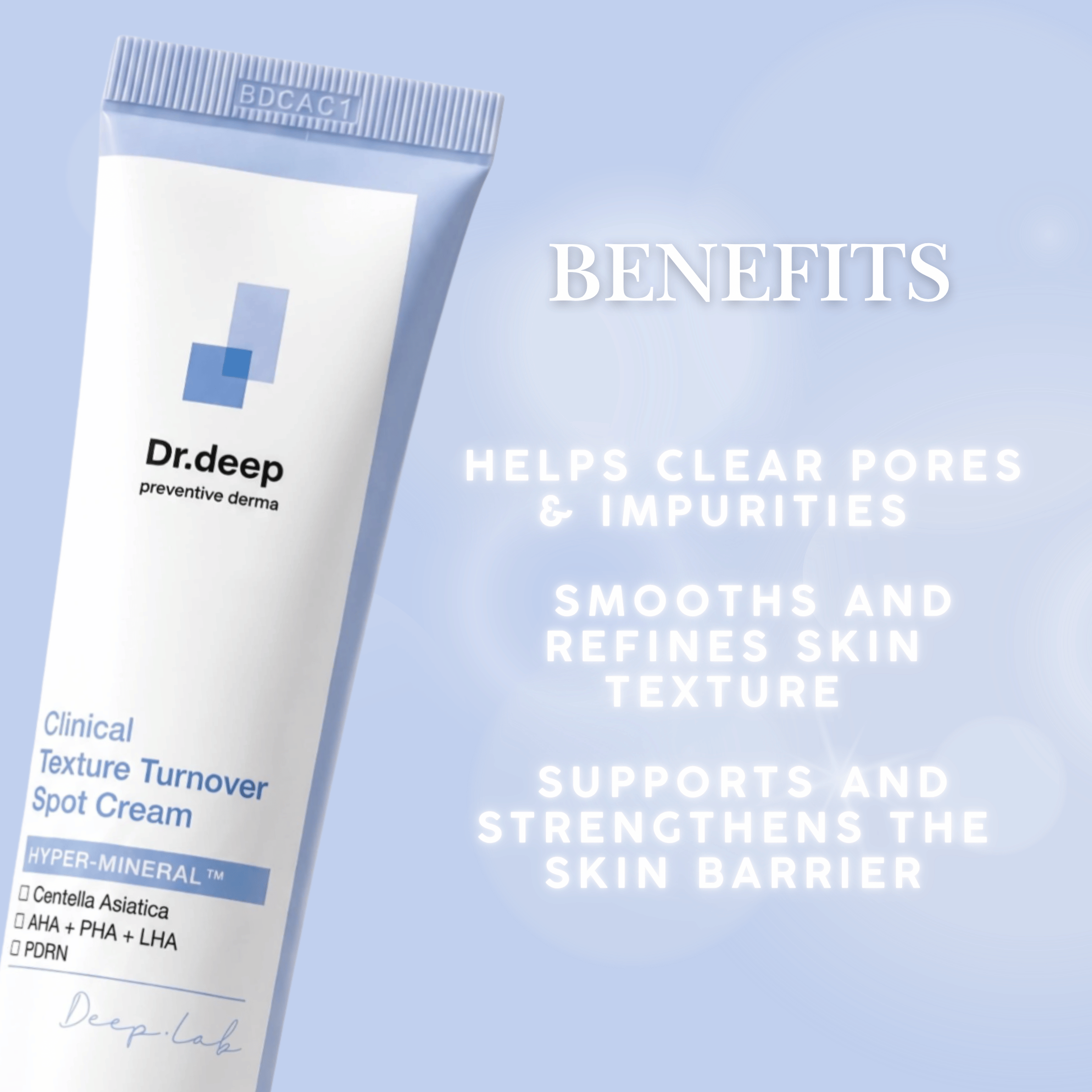[PRE ORDER] Dr.deep Clinical Texture Turnover Spot Cream 40ml