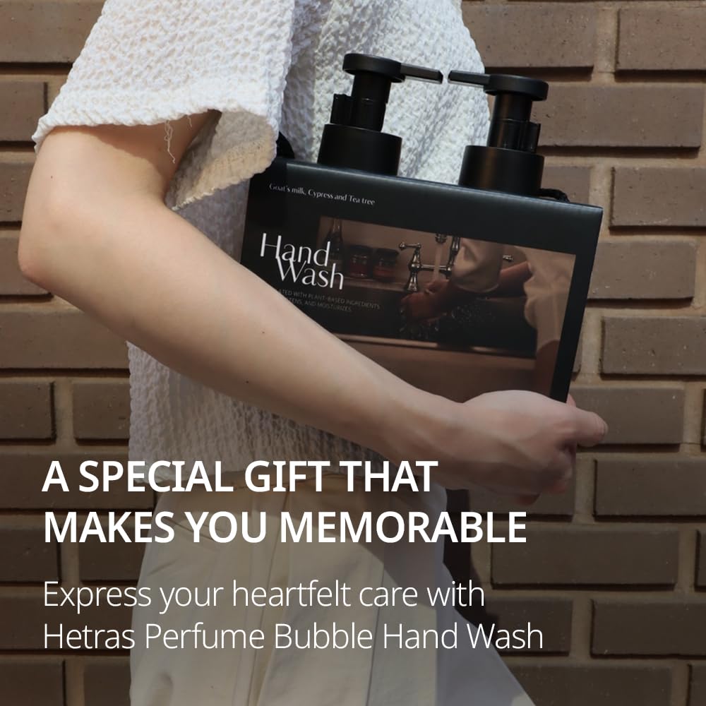 [PRE ORDER] Hetras Perfumed Bubble Hand Wash 515ml x 2ea | K-Fest Exclusive Price