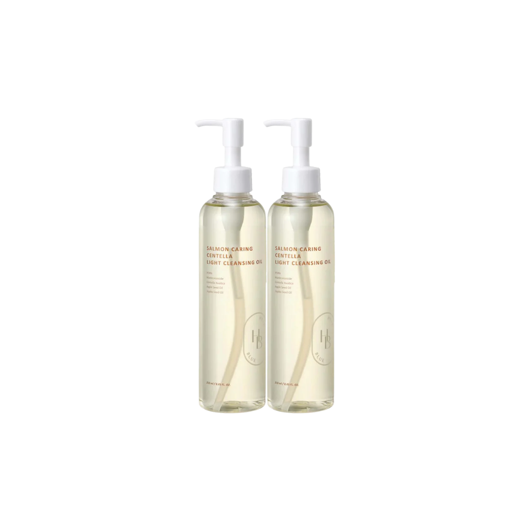 BOGO Heveblue Salmon Caring Centella  Light Cleasing Oil 250ml