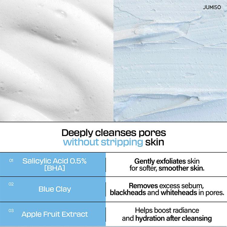 JUMISO Pore-Purifying Salicylic Acid Foaming Cleanser 120ml
