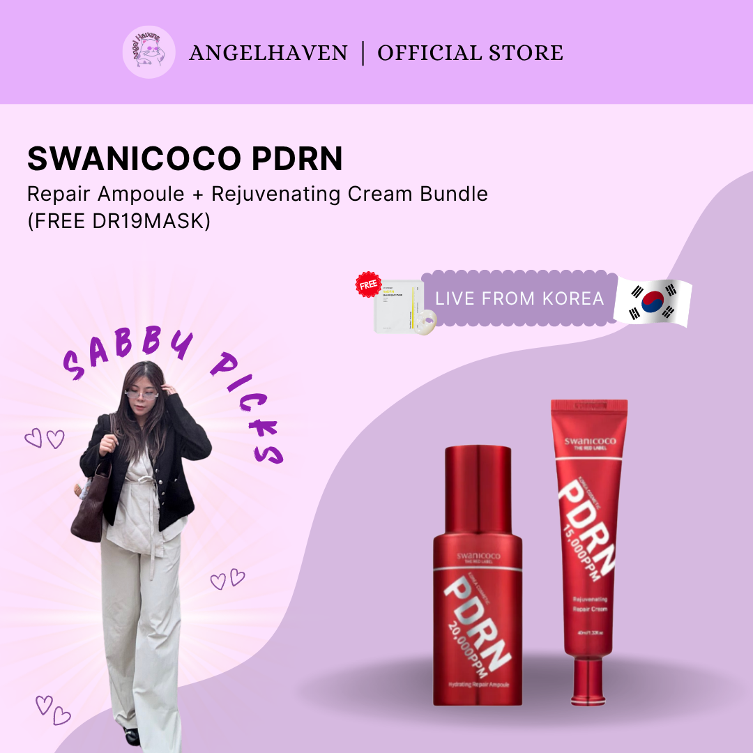 SWANICOCO PDRN Repair Ampoule + Rejuvenating Cream Bundle (FREE DR19MASK)