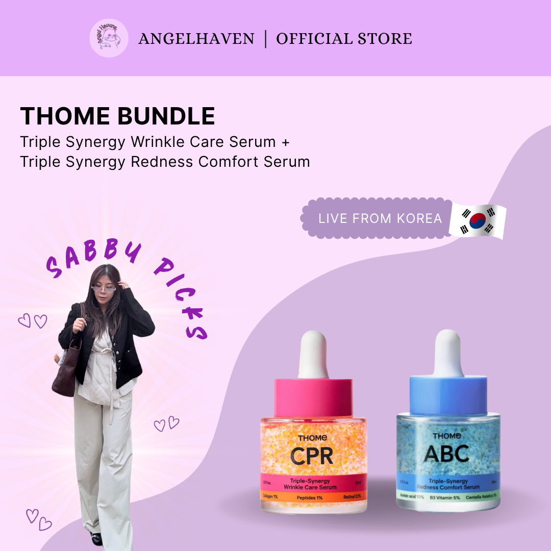 THOME Bundle-Triple Synergy Wrinkle Care Serum +  Triple Synergy Redness Comfort Serum