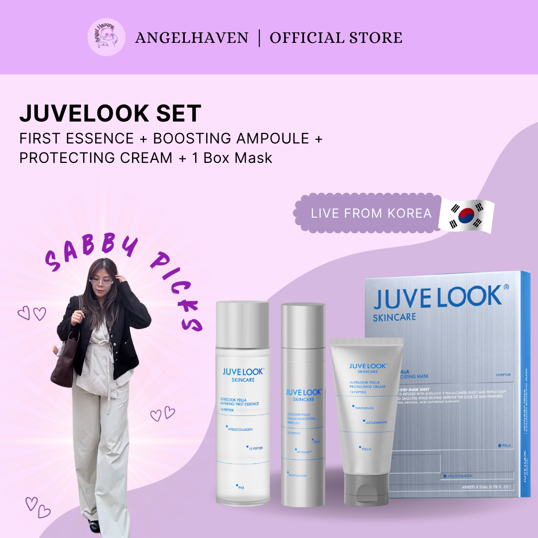 JUVELOOK Set: FIRST ESSENCE + BOOSTING AMPOULE + PROTECTING CREAM + 1 box mask