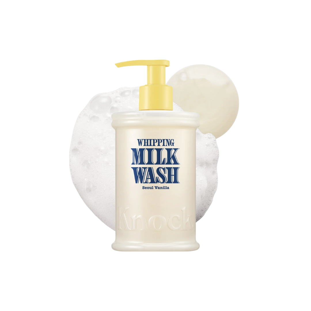 KNOCK Whipping Milk Wash Seoul Vanilla 300ml [New Launch]