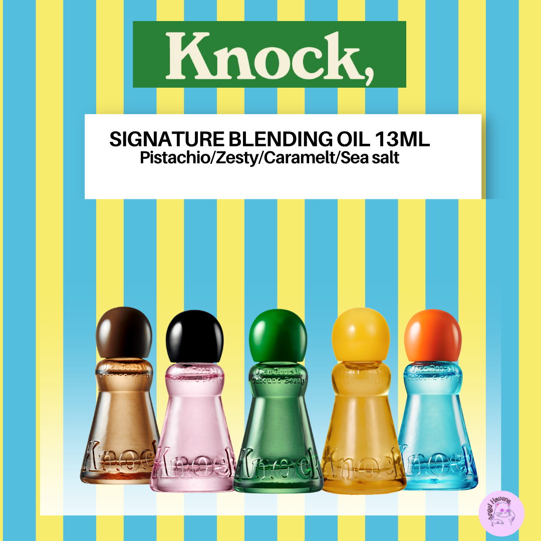 KNOCK Signature Blending Oil 13ml - Pistachio/Zesty/Caramelt/Sea salt