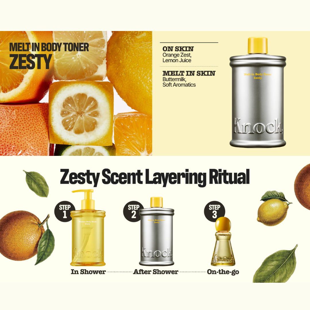 [PRE-ORDER]  KNOCK MELT IN BODY TONER MINI 100ML