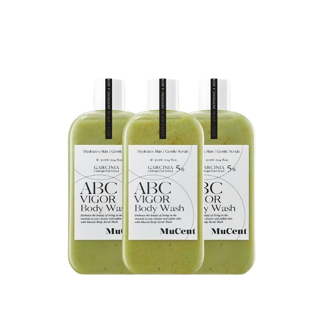 [PRE-ORDER] BUY 2 GET 1 Mucent ABC Vigor Body Wash Fresh Lime 300ml