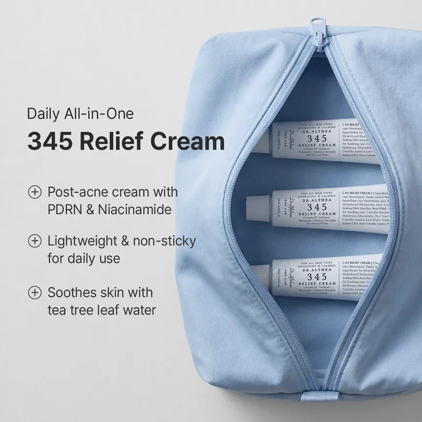 [PRE-ORDER] Dr Althea 345 Travel Set (Mist 60ml+Serum 15ml+Cream 15ml)