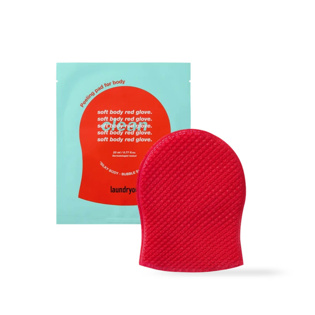 [PRE-ORDER] Laundryou Soft Body Red Glove Peeling Pad 5ea
