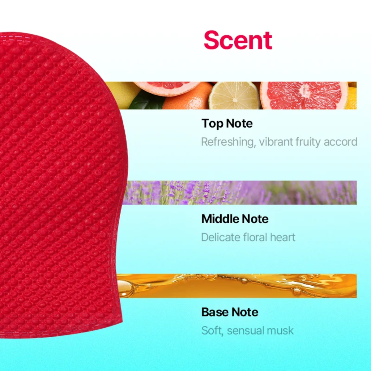 [PRE-ORDER] Laundryou Soft Body Red Glove Peeling Pad 5ea