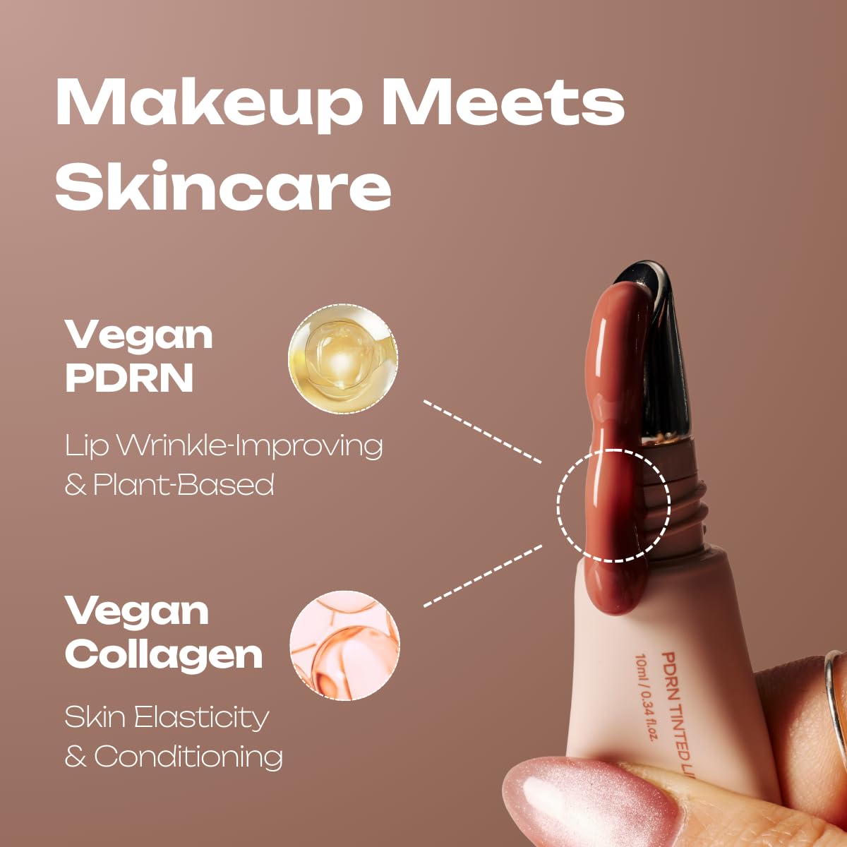 Losy Kim PDRN Tinted Lip Ampoule Teddy