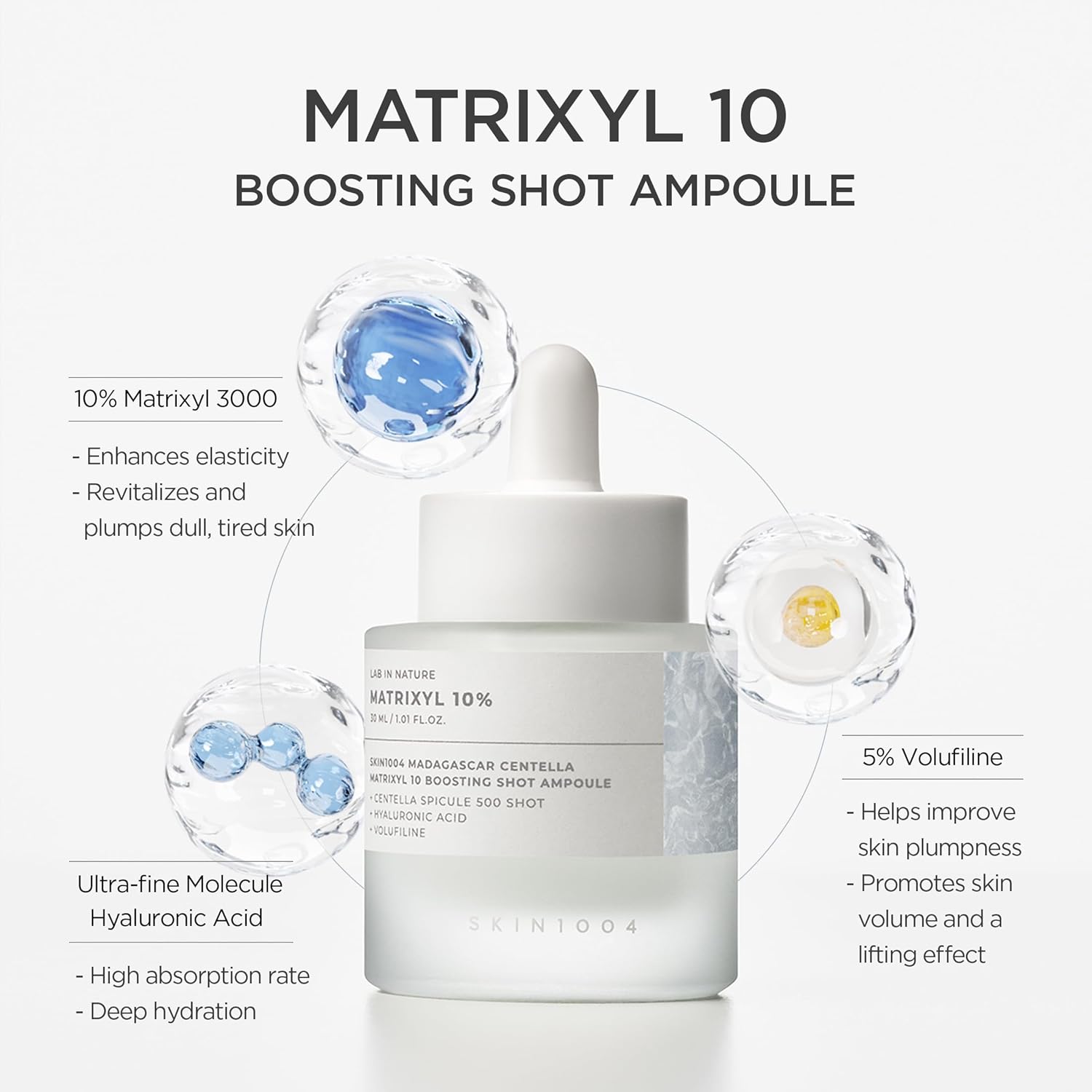 [PRE ORDER] SKIN1004 Madagascar Centella Matrixyl 10 Boosting Shot Ampoule 9ml