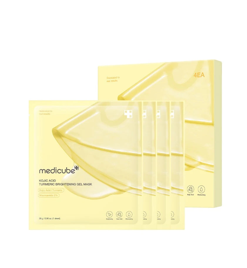 [GWP] 1EA MEDICUBE Kojic Acid Turmeric Brightening Gel Mask