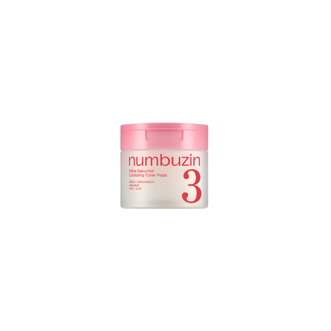 [PRE ORDER] Numbuzin No.3 Bifida Bakuchiol Exfoliating Toner Pads (70ea)