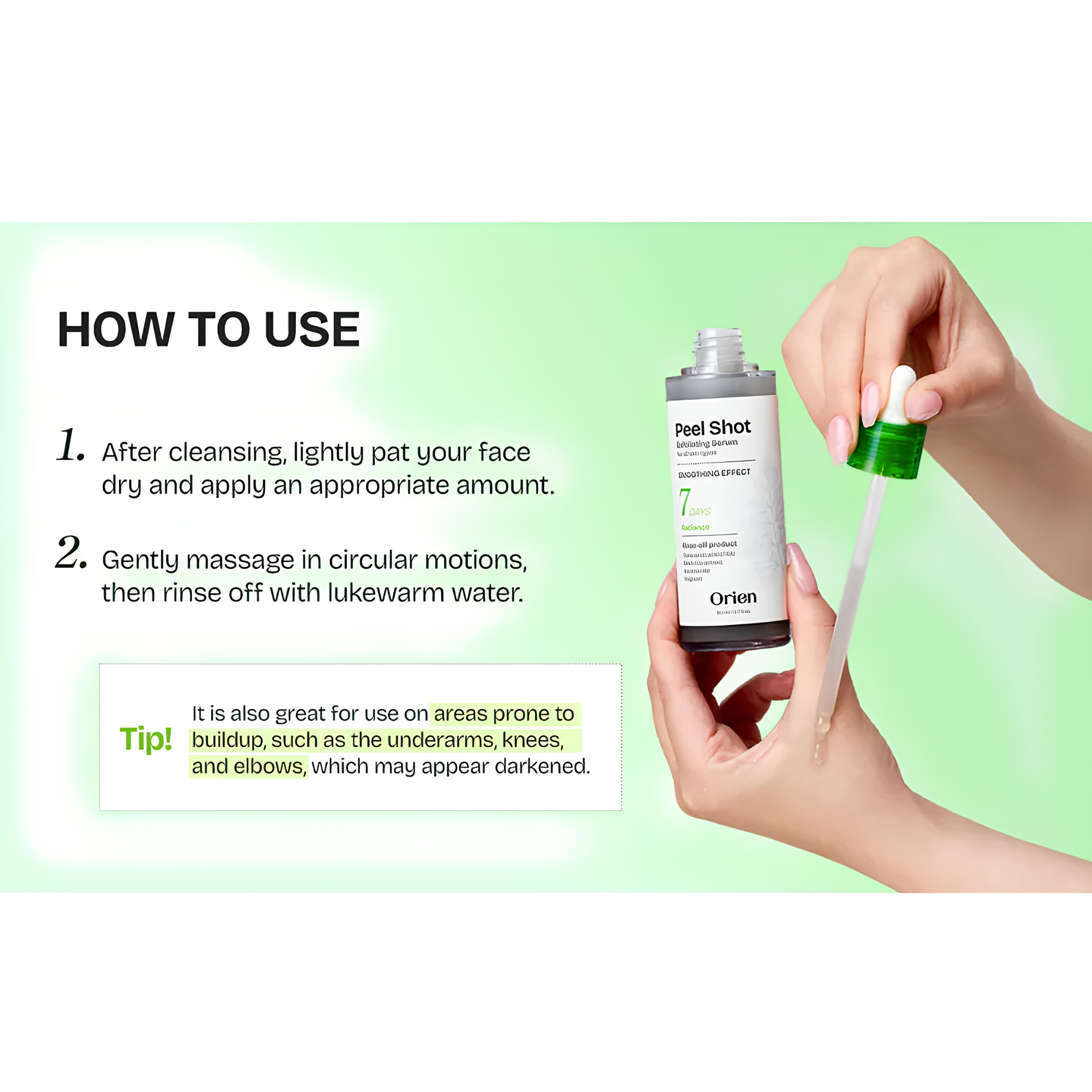 [PRE-ORDER] Orien Peel Shot Exfoliating Serum 80ml