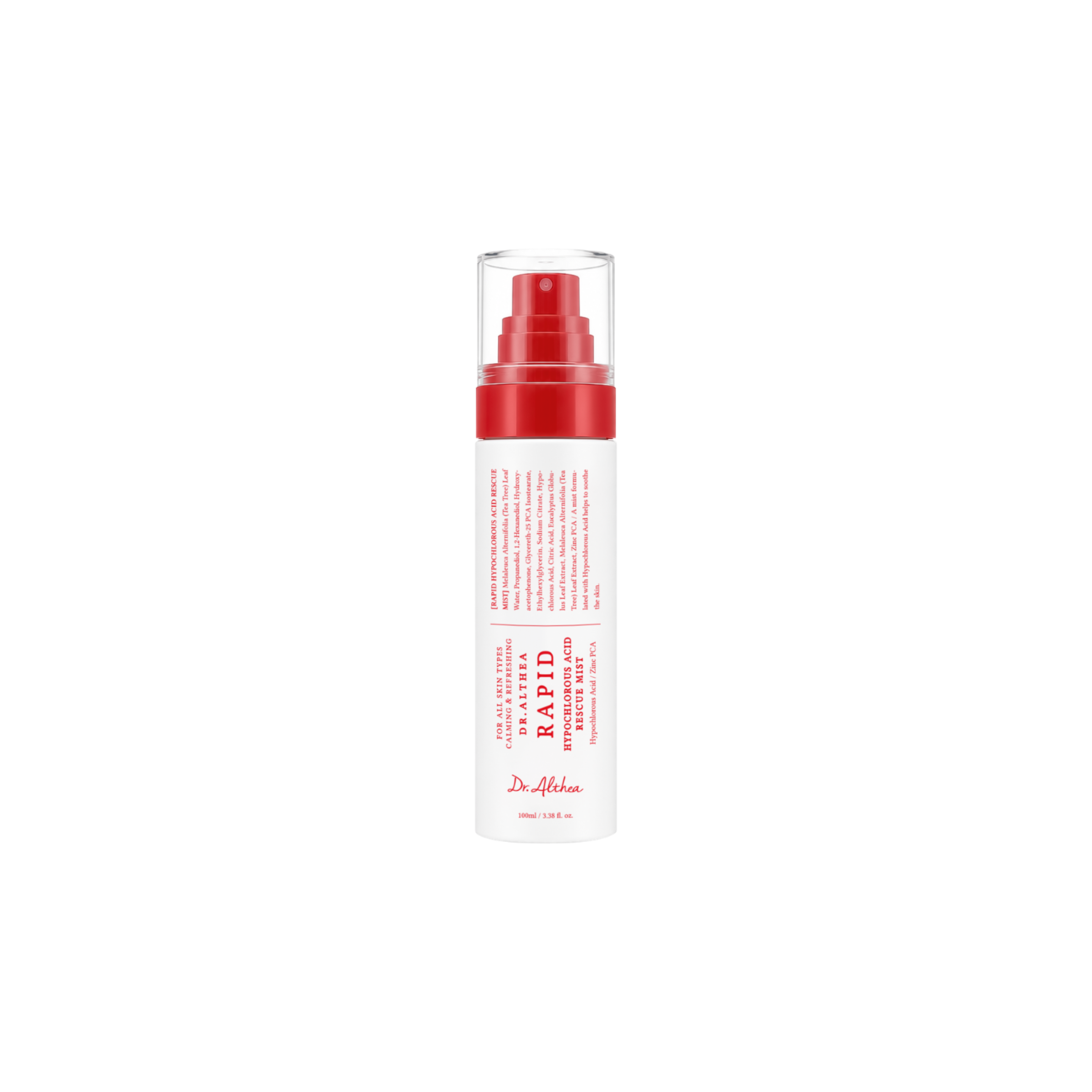 [PREORDER] Dr Althea Rapid Hypochlorous Acid Rescue Mist 60ml/100ml