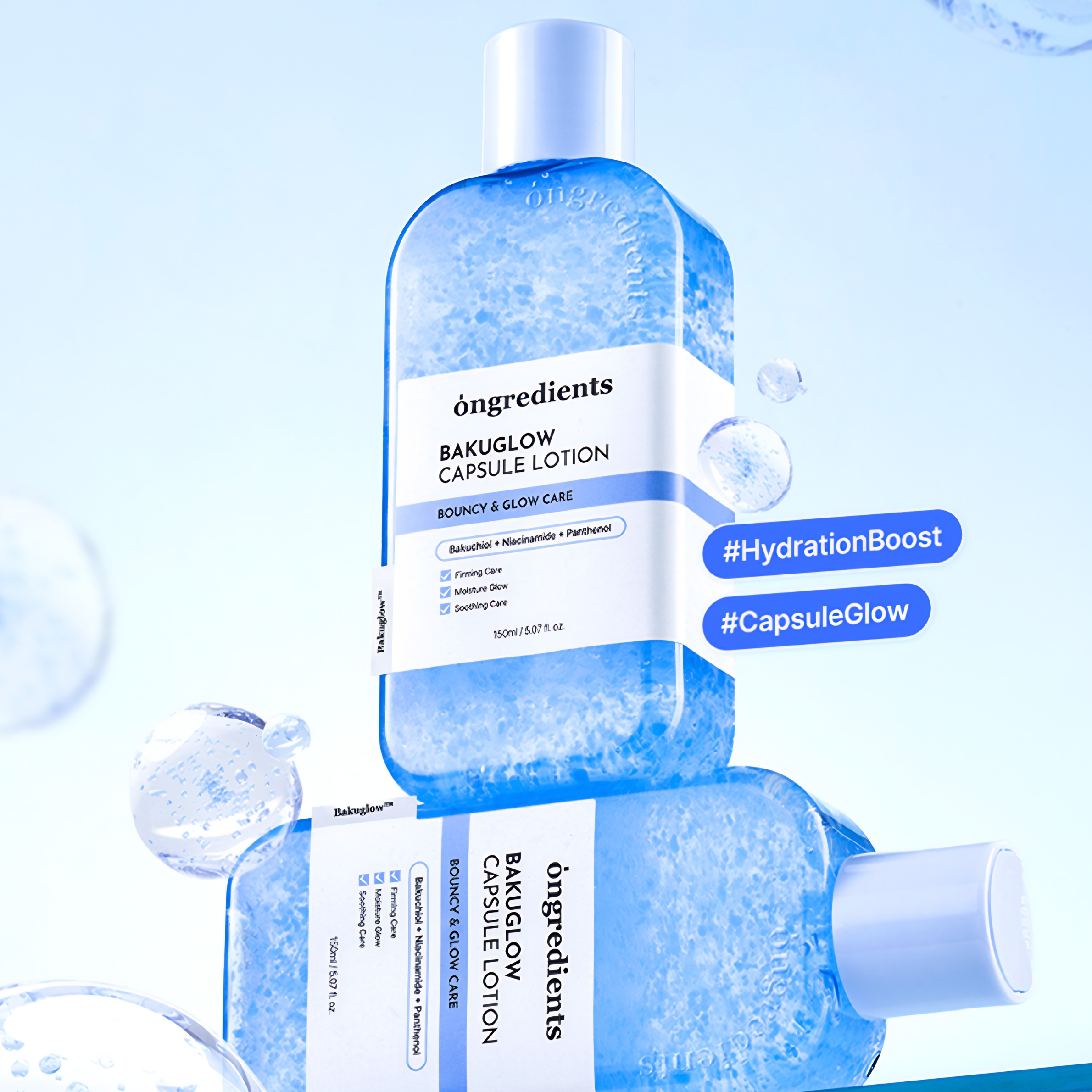 [PRE-ORDER] Ongredients Bakuglow Capsule Lotion 150ml