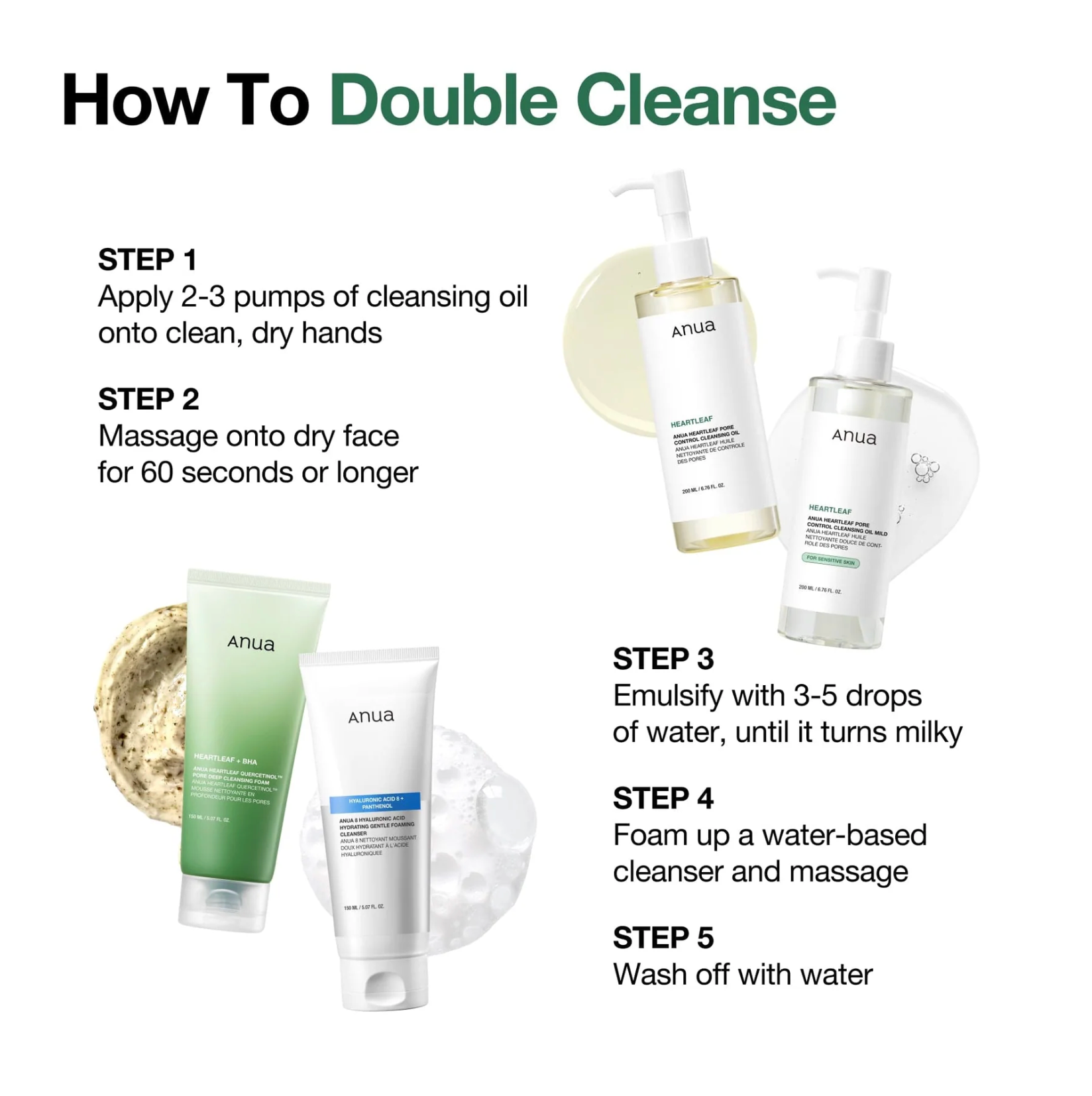 Anua Heartleaf Pore Control Cleansing Oil