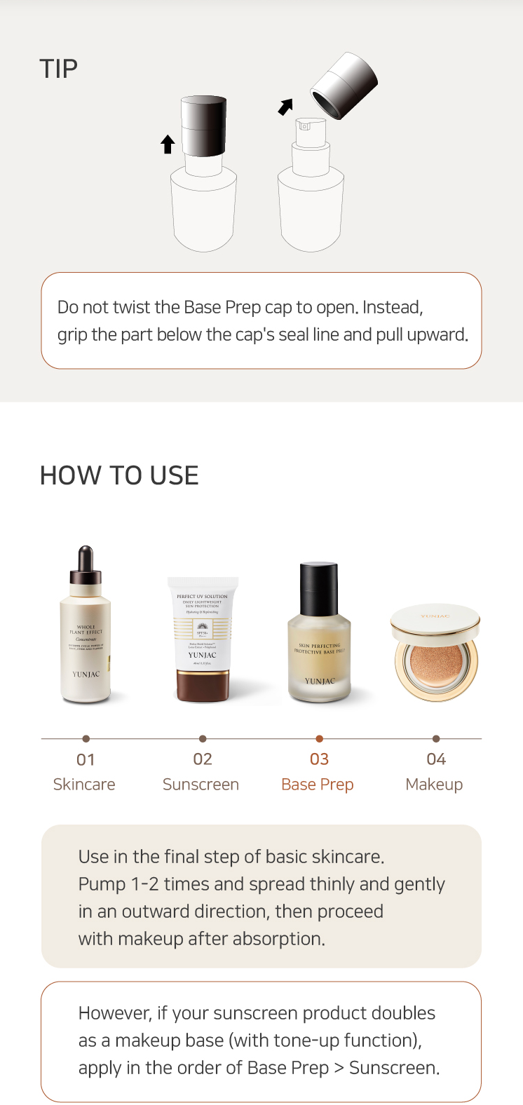 [PRE ORDER] BOGO Yunjac Skin Protective Base Prep 25ml