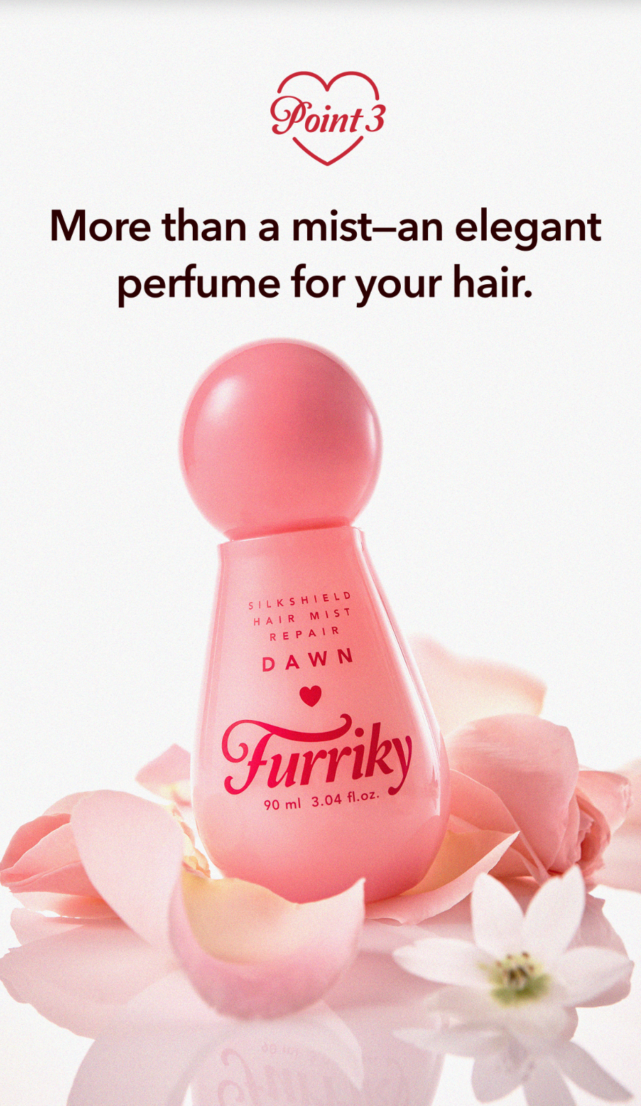 Furriky SilkShield Hair Mist Repair | Random Pink/Red
