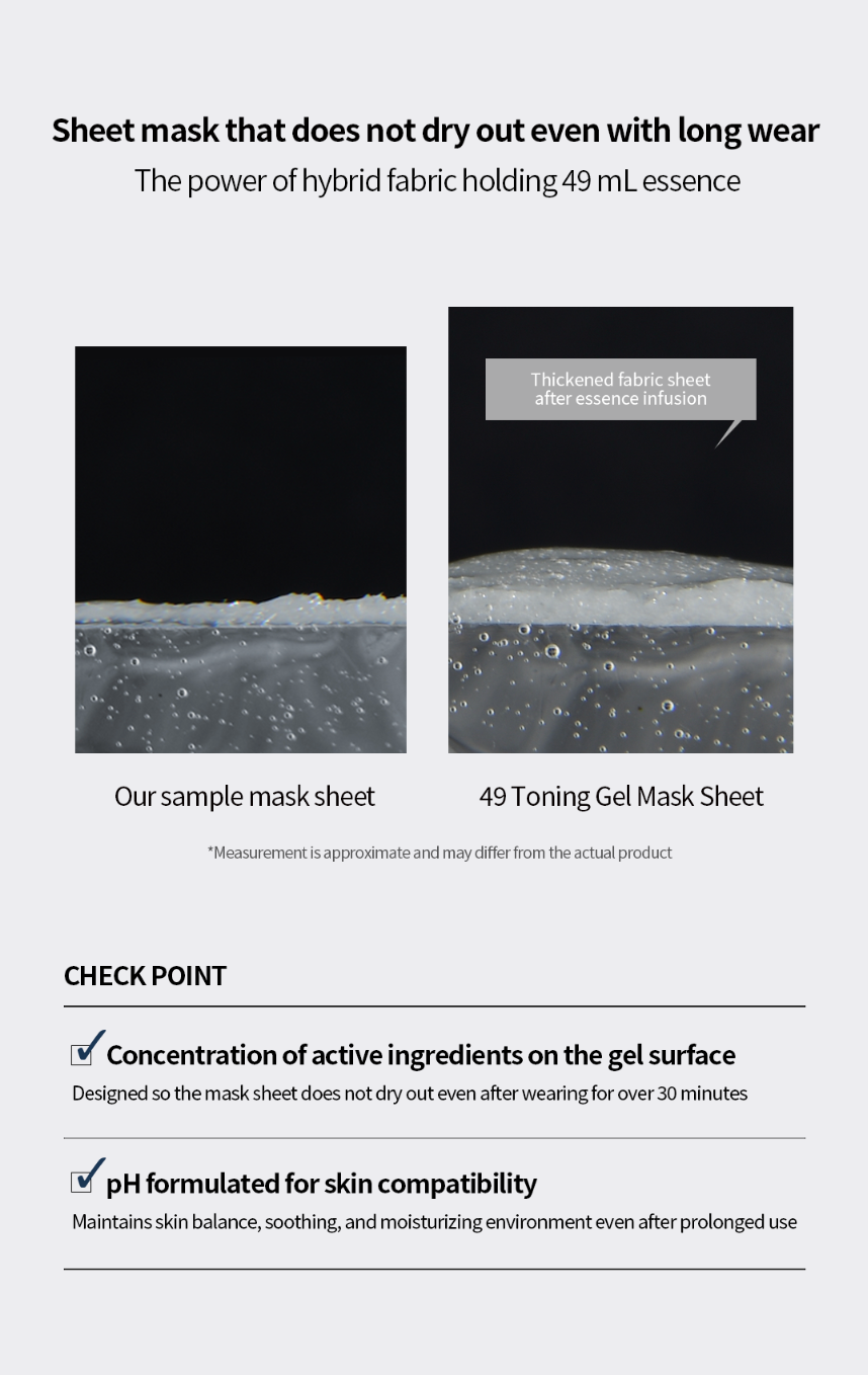 Dr.LIENJANG (5ea) 49 TONING GEL MASK 49ml