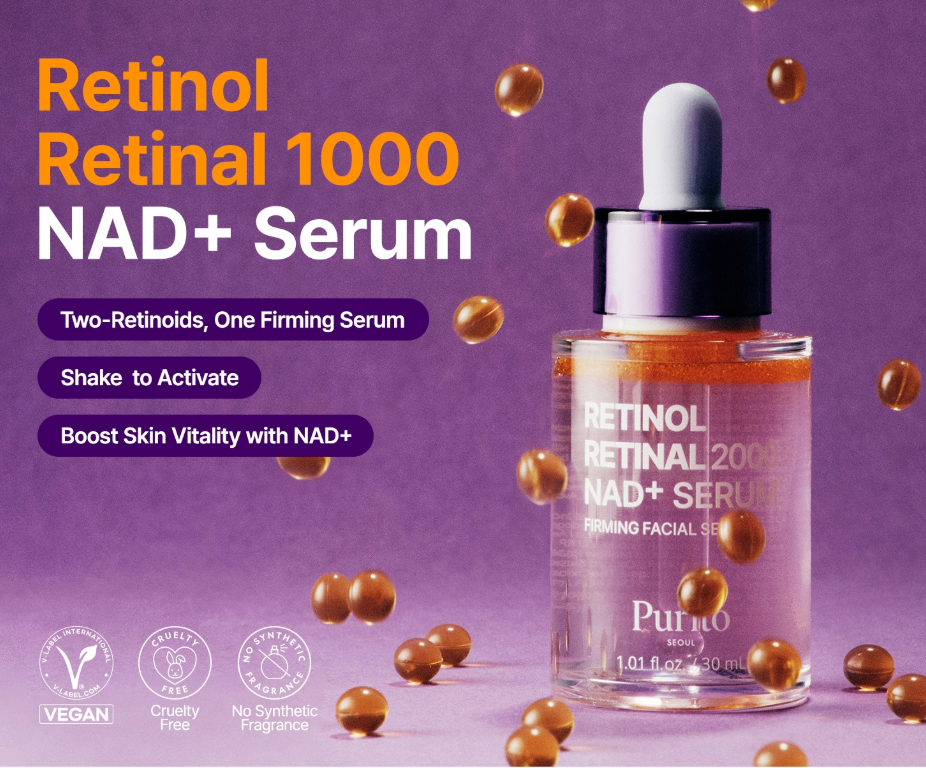 [PRE ORDER] Purito Retinol Retinal 2000 NAD+ Serum 30ml