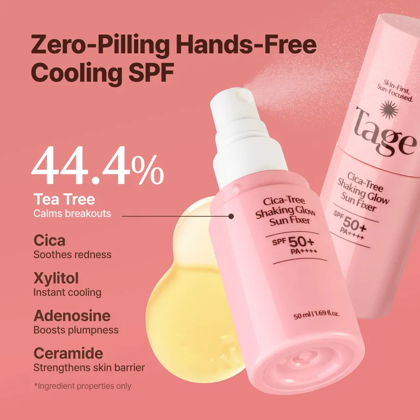 [PRE ORDER] TAGE Cica-Tree Shaking Glow Sun Fixer 50ml