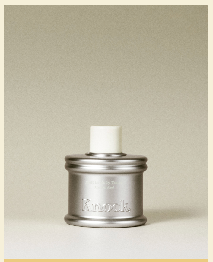 Knock Melt-in Body Toner 100ml - Unscented