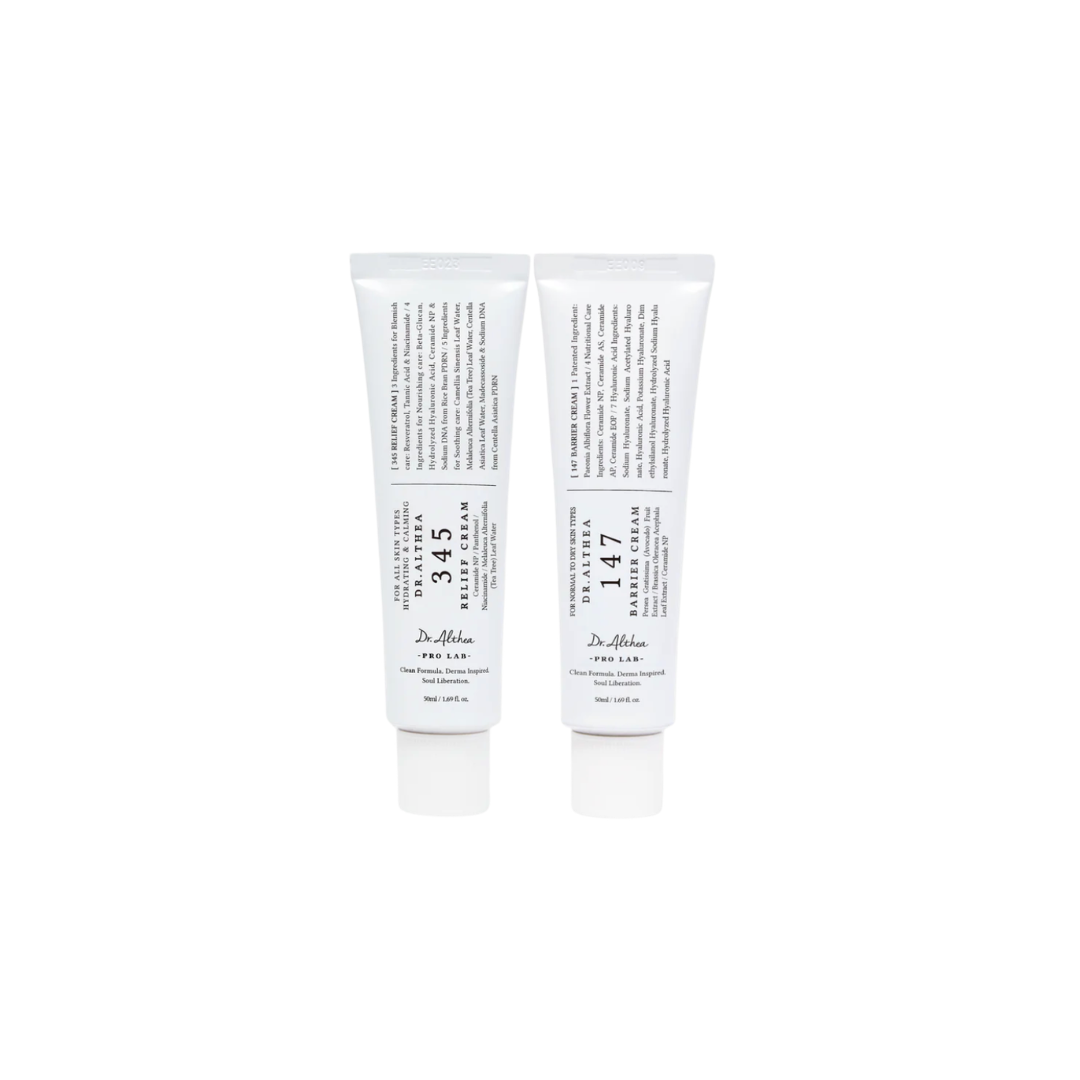 Dr. Althea 345 Relief Cream & 147 Barrier Cream 50ml Bundle