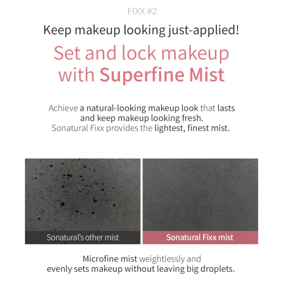 [PRE-ORDER] So Natural All Day Tight Make Up Setting Fixx 100ml