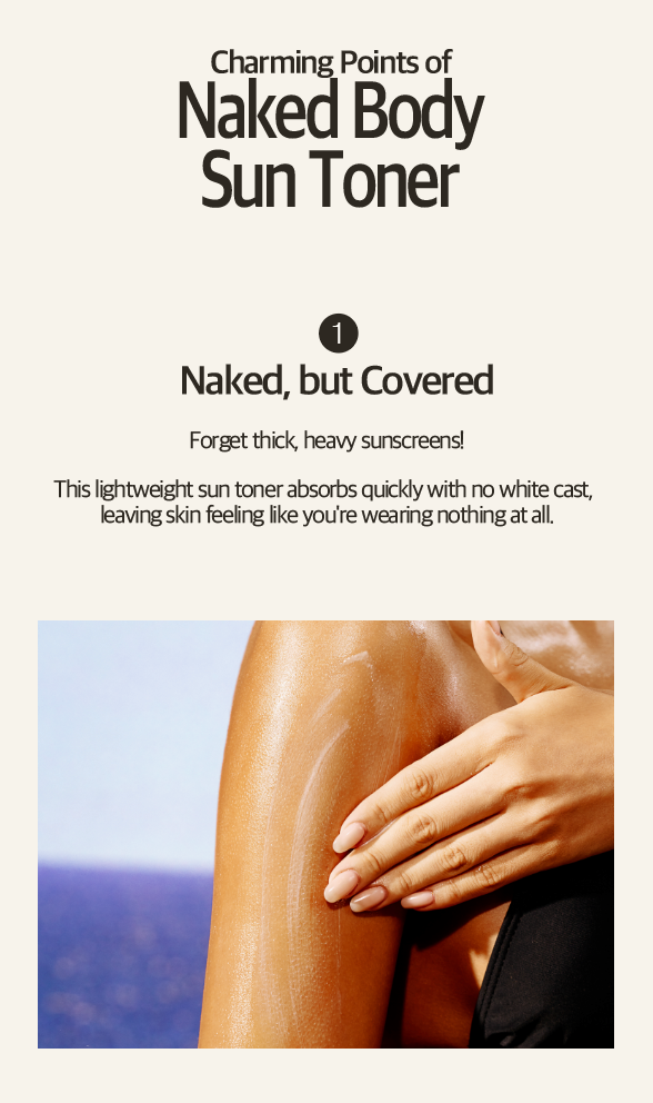 [PRE-ORDER] KNOCK BUY 3 BUNDLE NAKED BODY SUN TONER 145ML