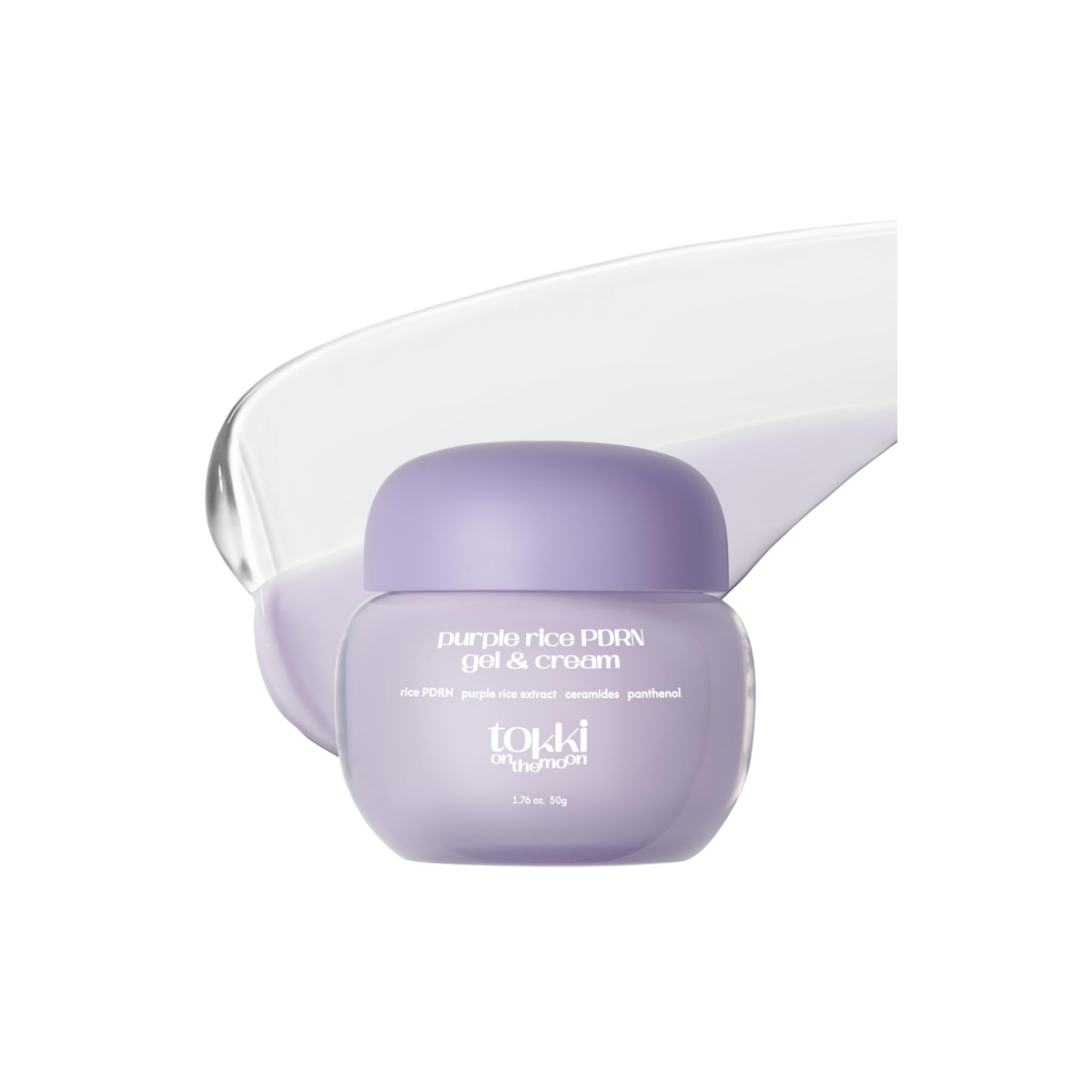 [Pre-Order] Tokki On The Moon Purple Rice PDRN Gel & Cream Moisturizer 50g