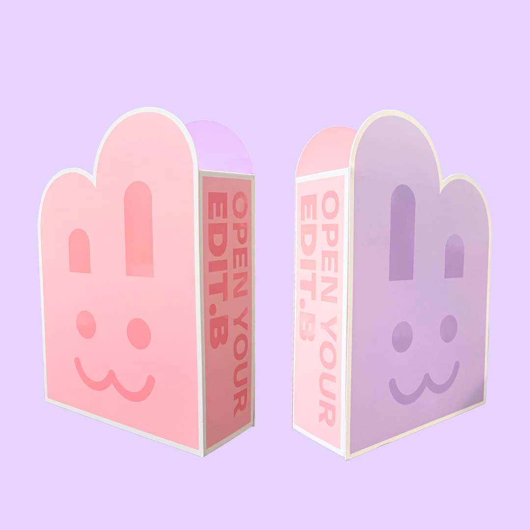 EDIT.B Full Sized Kit [PINK & PURPLE TONE-UP SUN CREAM)
