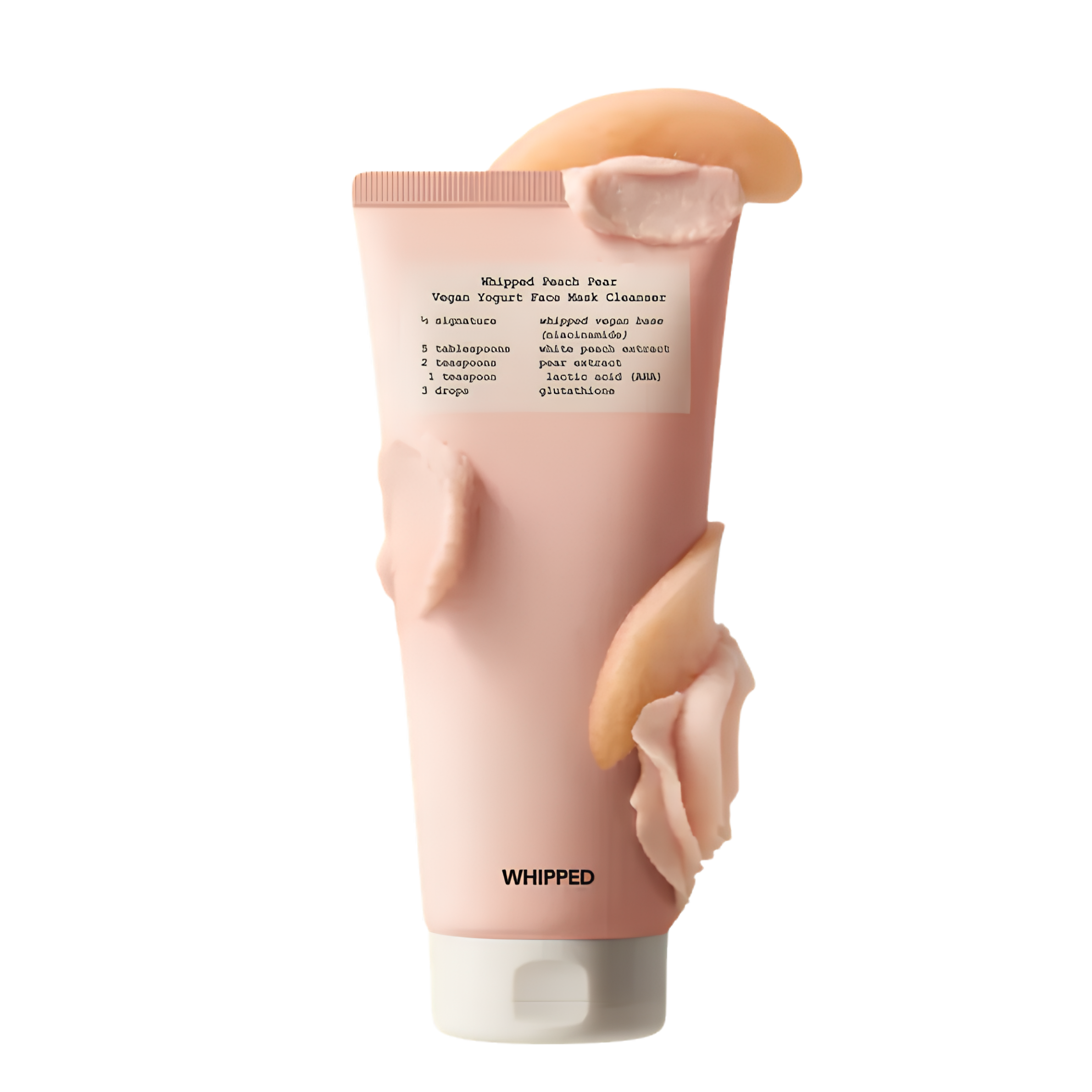[PRE-ORDER] Whipped Peach Pear Vegan Yogurt Face Mask Cleanser 130g