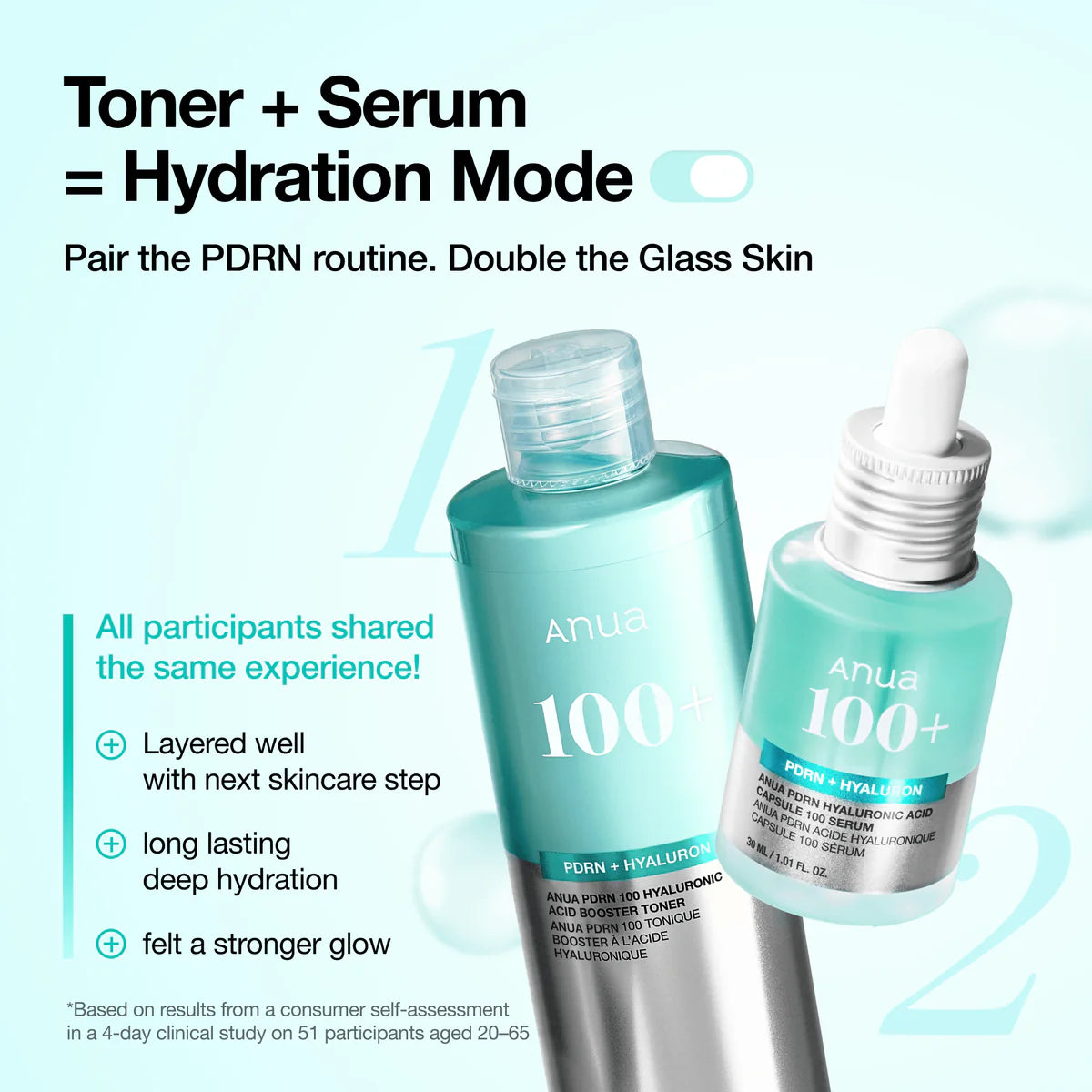ANUA PDRN 100 Hyaluronic Acid Booster Toner 250ml