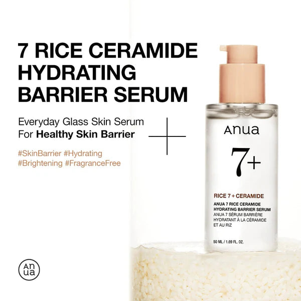 [PRE ORDER] ANUA 7 Rice Ceramide Hydrating Barrier Serum 50ml