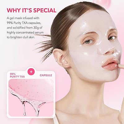 APRILSKIN TXA Niacinamide Collagen 99 Capsule Gel Mask 4ea
