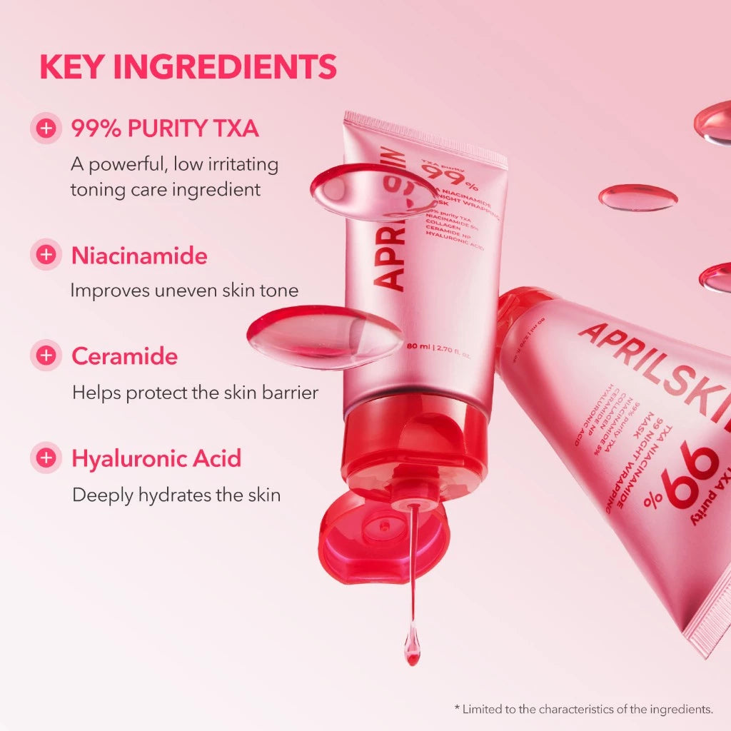 APRILSKIN TXA Niacinamide 99 Night Wrapping Mask 80ml