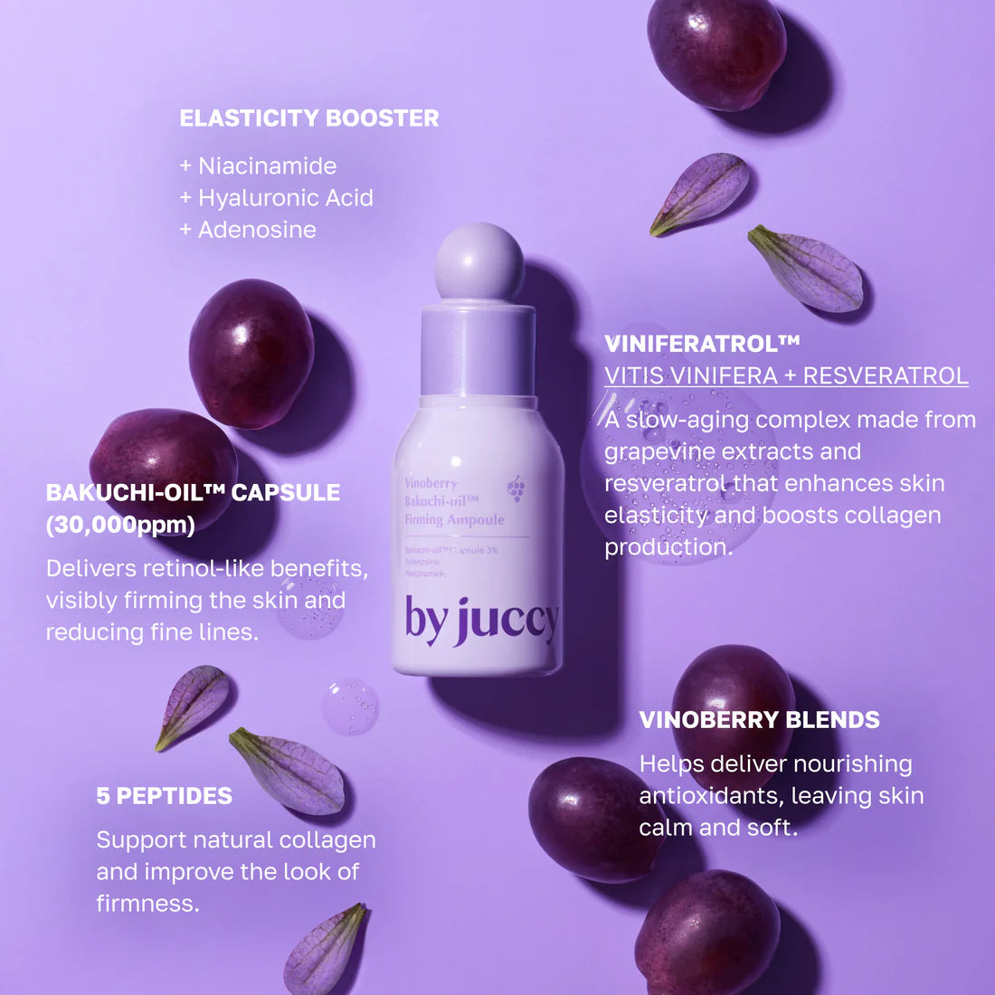 BY JUCCY Vinoberry Bakuch-Oil Firming Ampoule 30ML