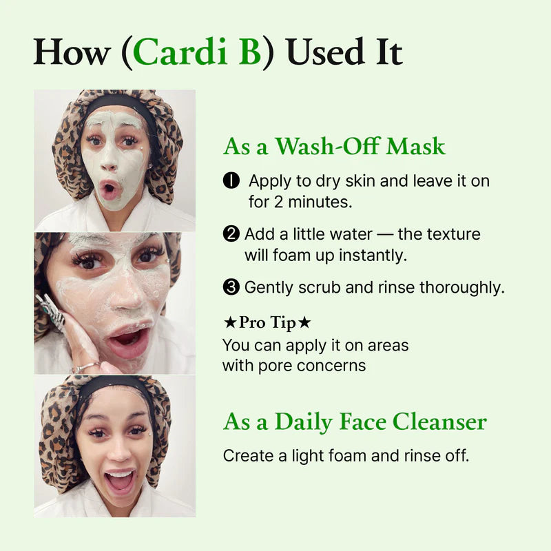 [PRE ORDER] FULLY Green Tomato Clay Mask Cleanser 120ml