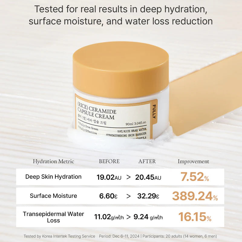 FULLY Rice Ceramide Capsule Cream 90ml