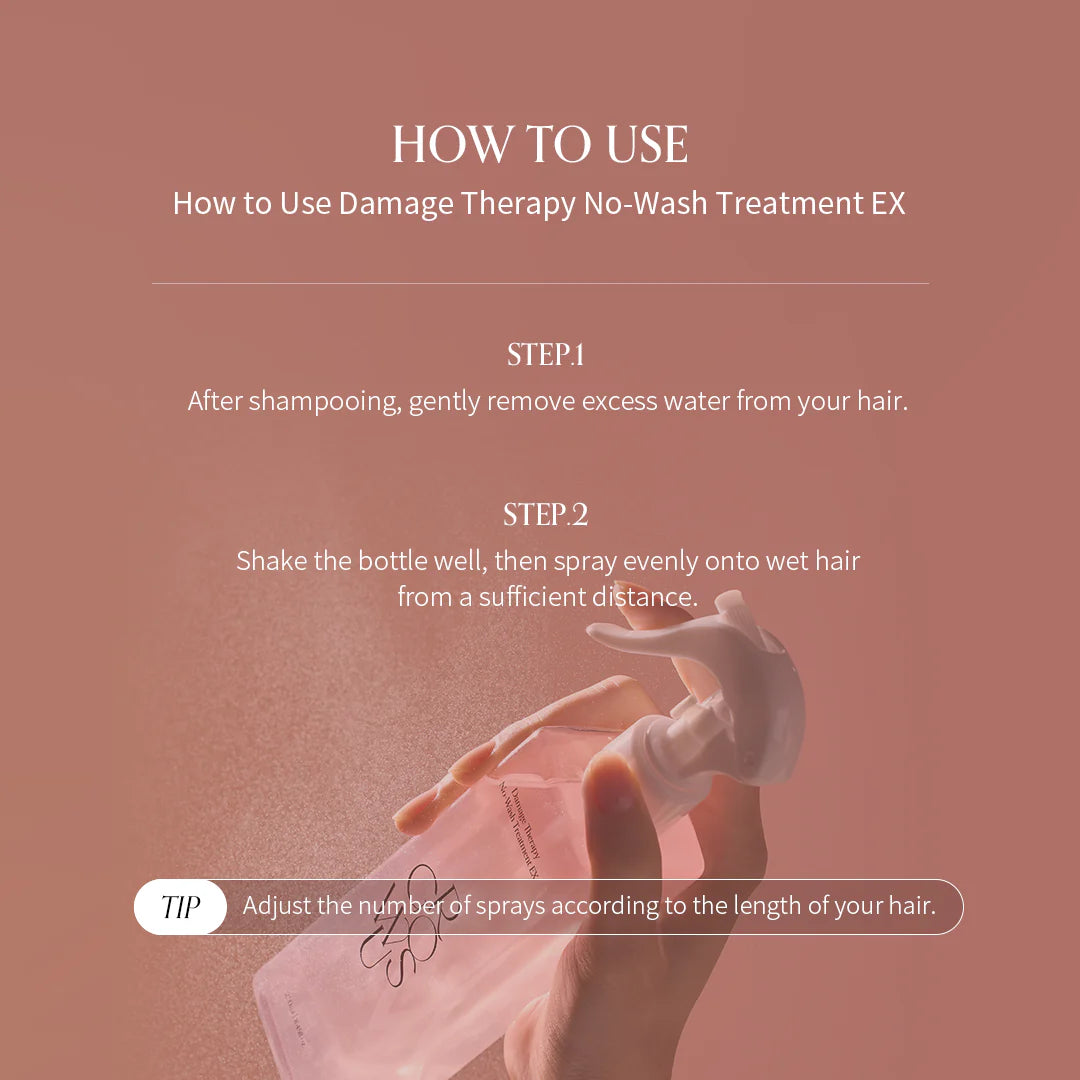 GROWUS Damage Therapy No-Wash Treatment EX 250ml