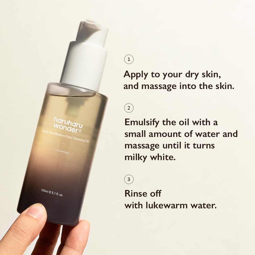 HARUHARU WONDER  Black Rice Moisture Deep Cleansing Oil 150ml