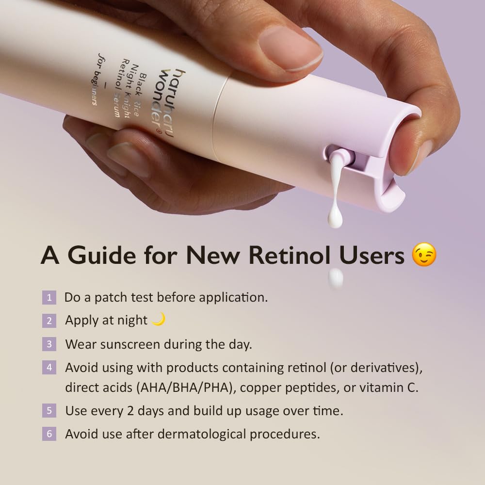[PRE ORDER] HARUHARU WONDER Black Rice Night Knight Retinol Serum 20ml