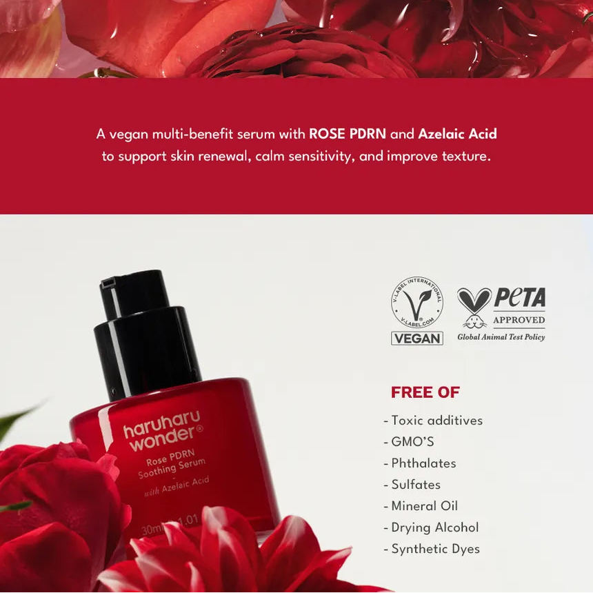 [PRE ORDER] HARUHARU WONDER Rose PDRN Soothing Serum 30ml