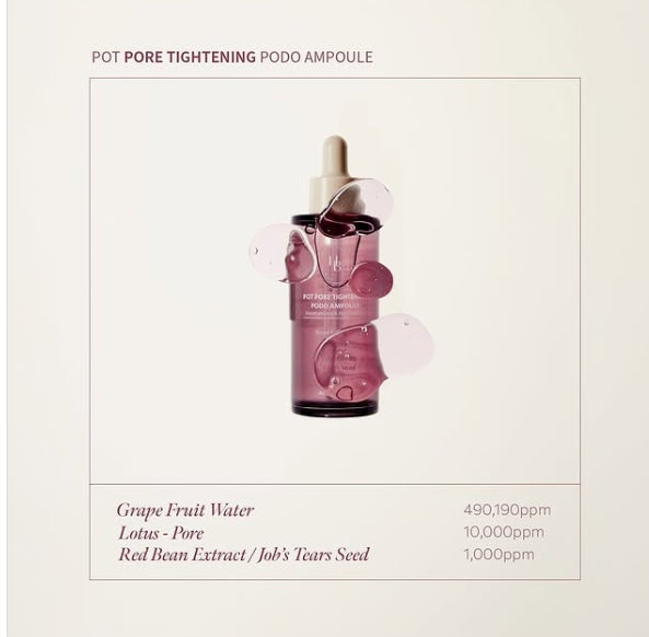 HEVEBLUE Pot Pore Tightening Podo Ampoule 52ml