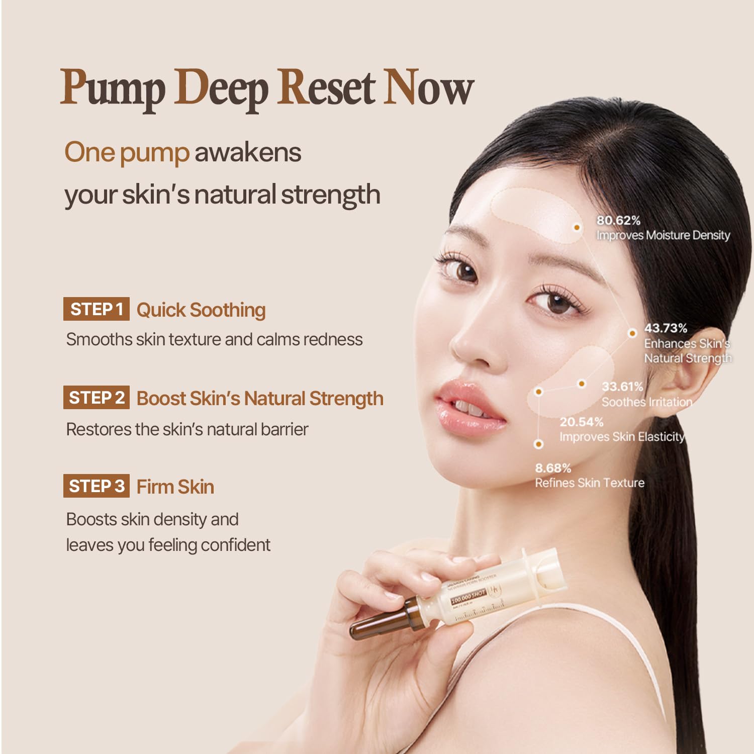[PRE ORDER] HEVEBLUE Salmon Caring PDRN Booster Shot 1000*2ea 5ml