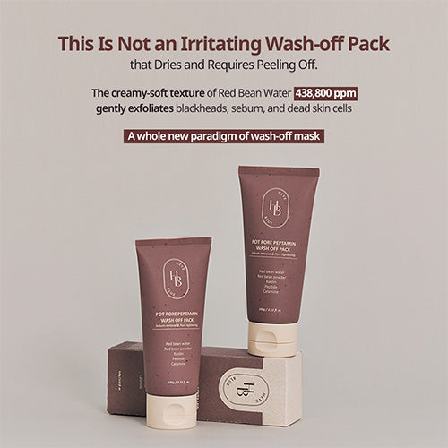 [PRE ORDER] HEVEBLUE Pot Pore Peptamin Wash Off Pack 100ml